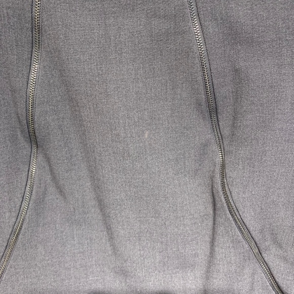 Calvin Klein Gray Zipper Sleeveless Sheath Dress - Picture 5 of 6